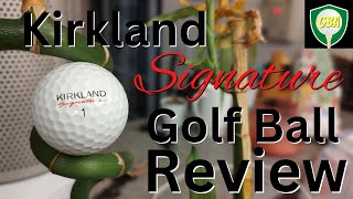 Kirkland Signature Performance  Golf Ball Review 2023 [upl. by Analli]