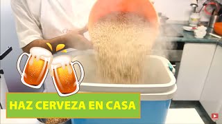 Cómo hacer Cerveza artesanal y casera Receta cerveza 🍾😋 [upl. by Liv]