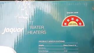 Jaquar water heater best water geyser [upl. by Oiciruam]