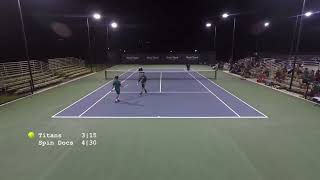 Playoff Finals  Combined 90 div  Nissan Titans vs Spin Doctors 11212024  Guam tennis [upl. by Sophy]