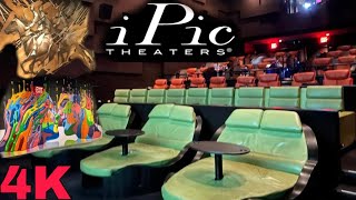 ipic Movie Theater in Midtown NEW Upscale Theater is it worth it4K [upl. by Bohner]