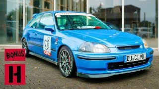 Lightweight Honda Civic EK Track Monster [upl. by Assennav]