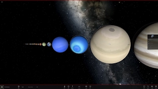 Size Comparison of moons planets stars and galaxies V2 [upl. by Sulienroc306]