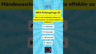 📚 MFA Prüfungsvorbereitung  Prüfungsfrage 5 [upl. by Ahseym]