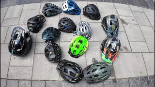 14 Helmets Elite wheels Fox Gloves amp Pearl Izumi Shoes \ Mountain Bike overload [upl. by Iggam]