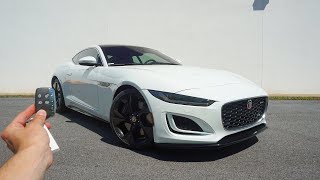 2021 Jaguar F Type RDynamic Start Up Exhaust Test Drive and Review [upl. by Amann]