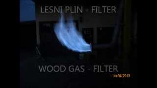 Wood gas filter tar  Lesni plin filter katran [upl. by Ahsit287]