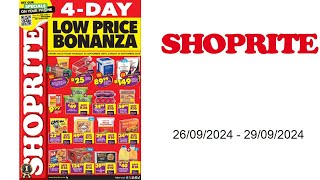 Shoprite specials ZA  26092024  29092024 [upl. by Ondrej215]