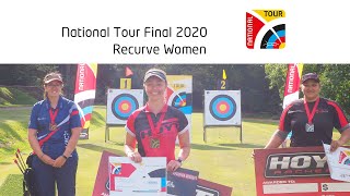 National Tour Final 2020  Recurve Women [upl. by Anasiul502]