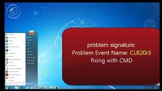 CLR20r3 problem on ehshellexe how to fix with CMD [upl. by Ardnasal]