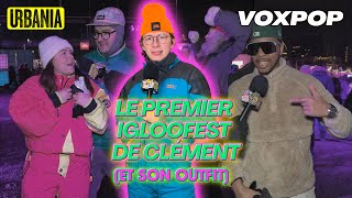 Vox pop  Le premier Igloofest de Clément et son outfit [upl. by Eifos435]