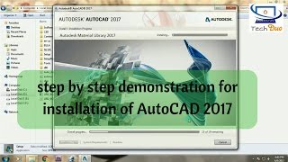 How to install AutoCAD 2017 in Windows 7 English in few easy steps [upl. by Aina401]