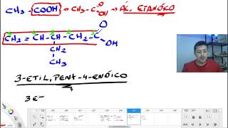 ÁCIDOS CARBOXÍLICOS  NOMENCLATURA IUPAC [upl. by Eislehc]