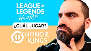 WILD RIFT VS HONOR OF KINGS  ¿QUE ES LO MEJOR Y PEOR DE CADA UNO  Navalha [upl. by Shinberg]