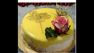 gateau danniveesaire au citron lyly cook [upl. by Gayler]