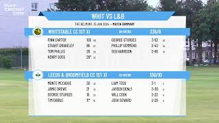 Whitstable CC 1st XI v Leeds amp Broomfield CC 1st XI [upl. by Erda833]