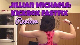 Jillian Michaels Kickbox FastFix Review [upl. by Hoeg563]