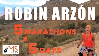 5 Marathons In 5 Days  Robin Arzón [upl. by Ynaffital]