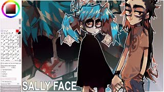 Drawing SALLY FACE spoiler alert [upl. by Yoshio]