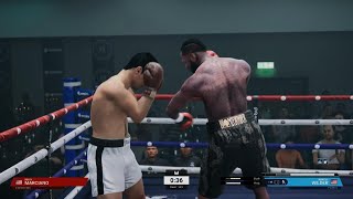 Undisputed Boxing Rocky Marciano VS Deontay Wilder Multiplayer gameplay [upl. by Stephan]