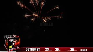 Riakeo Outburst 06400 CAT F2 Vuurwerk Eemnes [upl. by Laius]