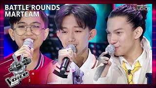 Oxy vs Thenshi vs Thor  Cant Help Falling in Love  Battle Rounds  The Voice Teens Philippines [upl. by Eciral]