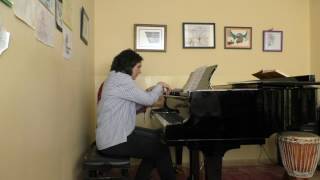 MOZART SINFONÍA 40  PRIMER MOVIMIENTO  PIANO CUATRO MANOS [upl. by Johnsten921]