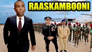 DEG DEG Safarka RW Xamse Raaskambooni DFS oo Qorshe yaab Leh u dajisay Ahmed Madobe Guuxa Kismaayo [upl. by Forelli72]