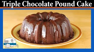 How to bake a Triple Chocolate Pound Cake [upl. by Humbert788]