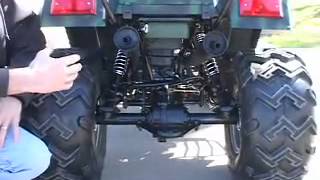 250cc utility atv quad 4 wheeler hunting 250 cc 2x4 [upl. by Idnor]