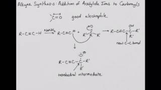 CHEM 220 Synthesis of Alkynes Addition of Acetylide Ions to Carbonyls [upl. by Yliab624]