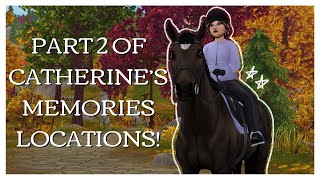 All Locations Of Part Two Of Catherines Memories  Star Stable Online [upl. by Kevina836]