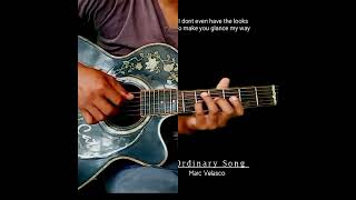 Ordinary Song by Marc Velasco shorts fingerstyleguitarcover [upl. by Eissehc]