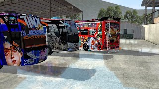 BUS SIMULATOR INDONESIA KENYAN MATATU OPPOSITE LIVERY LINK 🔗 [upl. by Aihsit]