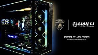 Lian Li Lamborghini PC Build [upl. by Cain]