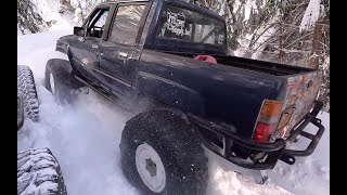 New Years Day 2022 PNW Snow Wheeling Oregon Cascades [upl. by Gavriella]