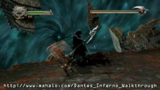 Dantes Inferno Walkthrough  Chapter 1 Death Boss Fight [upl. by Luwana]