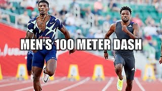 Noah Lyles VS Fred Kerley  Mens 100 Meter Dash  2024 US Nationals Preview [upl. by Jenna]