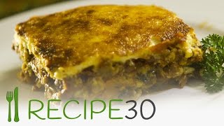 Vegetarian Moussaka recipe [upl. by Seebeck]