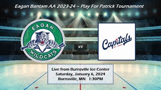 Eagan Wildcats BAA vs St Paul  1624  Play for Patrick Tournament [upl. by Hwang20]