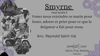 Smyrne SDA  Anc Reynold SaintVal  Une porte ouverte  06222024 [upl. by Lenoil]