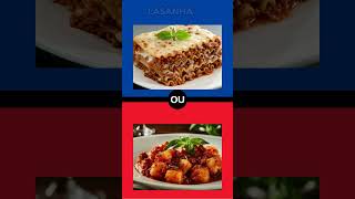 Quiz d comida qual vc prefereshorts quiz qualvcprefere escolheum [upl. by Lewendal61]