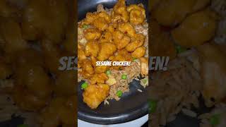 SESAME CHICKEN shortvideo food cooking shorts [upl. by Follansbee]