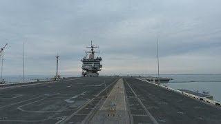 Tour of the USS Enterprise CVN65 PT 1 [upl. by Dulcia]