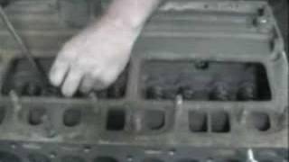 Flathead Ford Six Engine assembly Part 1 [upl. by Yrem]