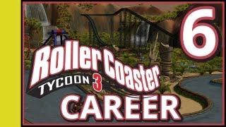 Rollercoaster Tycoon 3 Career  Part 6 [upl. by Eimmit]