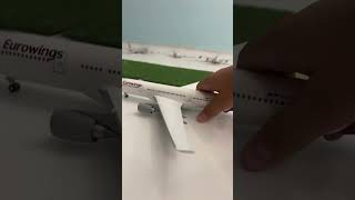 Eurowings A330 landing Tzoo789what next aviation a330 butter shorts fyp flying model [upl. by Asereht]