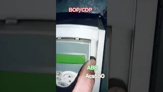 ABB VFD ka BOP installation electrical ABBvfd ytshorts [upl. by Gypsy]