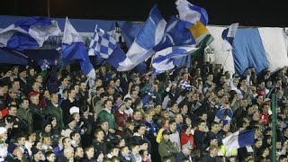 Finn Harps FC Fans At Dalymount Park 🔥🥁 [upl. by Nnylhtak]