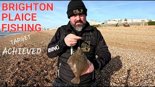 PLAICE FISHING AT BRIGHTON first trip out this yearjcmanglingadventures [upl. by Trilbi580]